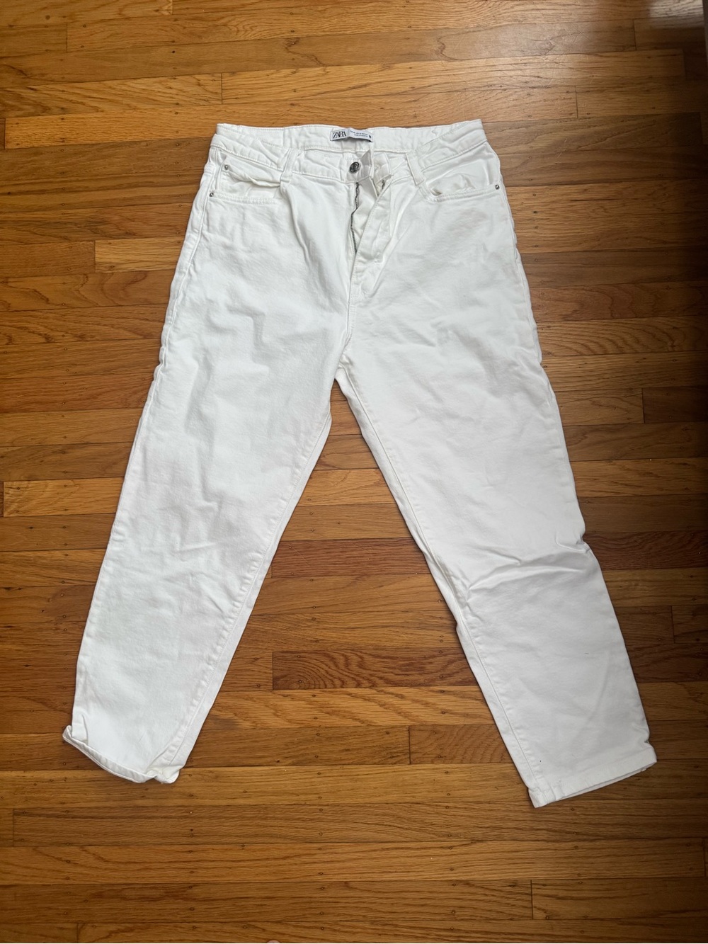 Zara Women's Mom Fit jeans -high raise